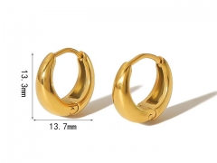 HY Wholesale Jewelry Popular Earrings 316L Stainless Steel Earrings Jewelry-HY0158E0146