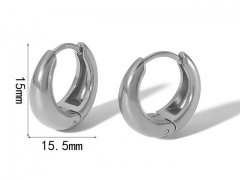 HY Wholesale Jewelry Popular Earrings 316L Stainless Steel Earrings Jewelry-HY0158E0149