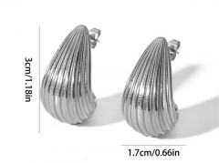 HY Wholesale Jewelry Popular Earrings 316L Stainless Steel Earrings Jewelry-HY0158E0336