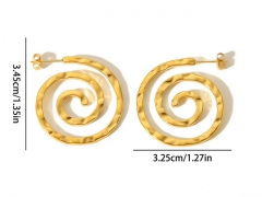 HY Wholesale Jewelry Popular Earrings 316L Stainless Steel Earrings Jewelry-HY0158E0221