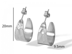 HY Wholesale Jewelry Popular Earrings 316L Stainless Steel Earrings Jewelry-HY0158E0584