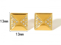 HY Wholesale Jewelry Popular Earrings 316L Stainless Steel Earrings Jewelry-HY0158E0294