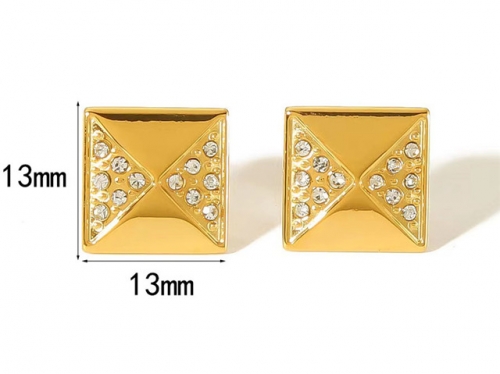 HY Wholesale Jewelry Popular Earrings 316L Stainless Steel Earrings Jewelry-HY0158E0294