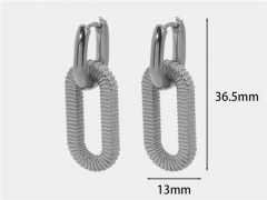 HY Wholesale Jewelry Popular Earrings 316L Stainless Steel Earrings Jewelry-HY0158E0193