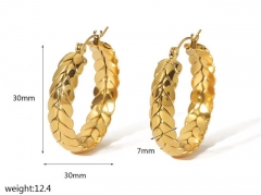 HY Wholesale Jewelry Popular Earrings 316L Stainless Steel Earrings Jewelry-HY0158E0580