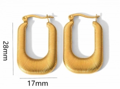 HY Wholesale Jewelry Popular Earrings 316L Stainless Steel Earrings Jewelry-HY0158E0772