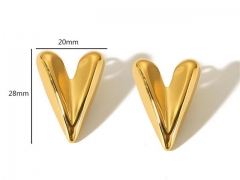 HY Wholesale Jewelry Popular Earrings 316L Stainless Steel Earrings Jewelry-HY0158E0155