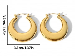 HY Wholesale Jewelry Popular Earrings 316L Stainless Steel Earrings Jewelry-HY0158E0694