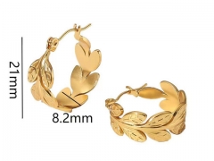 HY Wholesale Jewelry Popular Earrings 316L Stainless Steel Earrings Jewelry-HY0158E0449