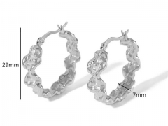 HY Wholesale Jewelry Popular Earrings 316L Stainless Steel Earrings Jewelry-HY0158E0361