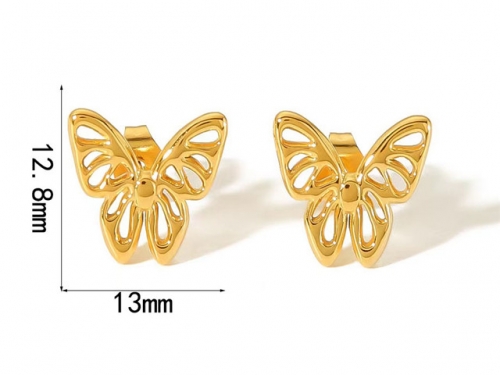 HY Wholesale Jewelry Popular Earrings 316L Stainless Steel Earrings Jewelry-HY0158E0292