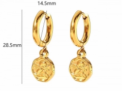 HY Wholesale Jewelry Popular Earrings 316L Stainless Steel Earrings Jewelry-HY0158E0553