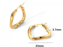 HY Wholesale Jewelry Popular Earrings 316L Stainless Steel Earrings Jewelry-HY0158E0517