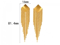 HY Wholesale Jewelry Popular Earrings 316L Stainless Steel Earrings Jewelry-HY0158E0513