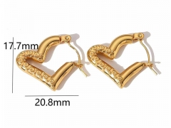 HY Wholesale Jewelry Popular Earrings 316L Stainless Steel Earrings Jewelry-HY0158E0094