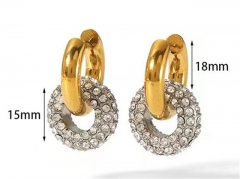 HY Wholesale Jewelry Popular Earrings 316L Stainless Steel Earrings Jewelry-HY0158E0604