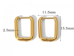 HY Wholesale Jewelry Popular Earrings 316L Stainless Steel Earrings Jewelry-HY0158E0250