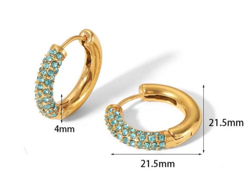 HY Wholesale Jewelry Popular Earrings 316L Stainless Steel Earrings Jewelry-HY0158E0683