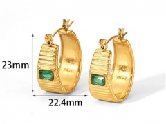 HY Wholesale Jewelry Popular Earrings 316L Stainless Steel Earrings Jewelry-HY0158E0730