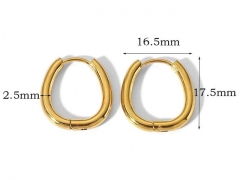 HY Wholesale Jewelry Popular Earrings 316L Stainless Steel Earrings Jewelry-HY0158E0251