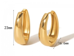 HY Wholesale Jewelry Popular Earrings 316L Stainless Steel Earrings Jewelry-HY0158E0367