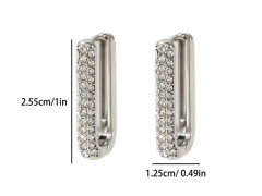 HY Wholesale Jewelry Popular Earrings 316L Stainless Steel Earrings Jewelry-HY0158E0330