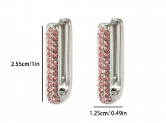 HY Wholesale Jewelry Popular Earrings 316L Stainless Steel Earrings Jewelry-HY0158E0328