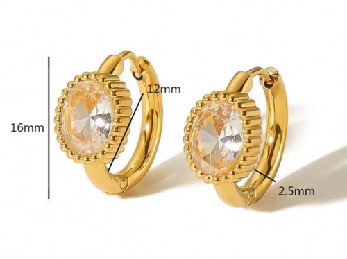 HY Wholesale Jewelry Popular Earrings 316L Stainless Steel Earrings Jewelry-HY0158E0663