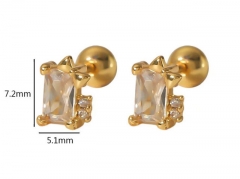 HY Wholesale Jewelry Popular Earrings 316L Stainless Steel Earrings Jewelry-HY0158E0470