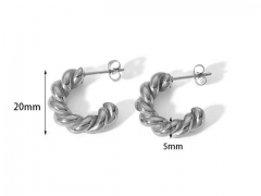 HY Wholesale Jewelry Popular Earrings 316L Stainless Steel Earrings Jewelry-HY0158E0112