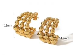 HY Wholesale Jewelry Popular Earrings 316L Stainless Steel Earrings Jewelry-HY0158E0704