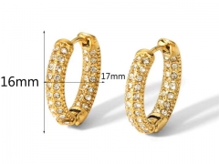 HY Wholesale Jewelry Popular Earrings 316L Stainless Steel Earrings Jewelry-HY0158E0383