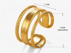 HY Wholesale Popular Rings Jewelry Stainless Steel 316L Rings-HY0159R0263