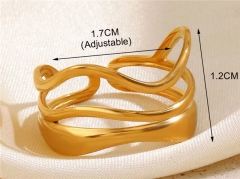 HY Wholesale Popular Rings Jewelry Stainless Steel 316L Rings-HY0159R0902