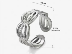 HY Wholesale Popular Rings Jewelry Stainless Steel 316L Rings-HY0159R0501