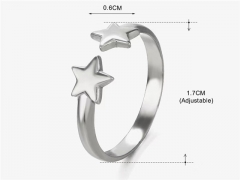 HY Wholesale Popular Rings Jewelry Stainless Steel 316L Rings-HY0159R0694