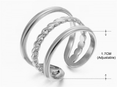 HY Wholesale Popular Rings Jewelry Stainless Steel 316L Rings-HY0159R0410