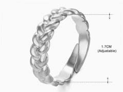 HY Wholesale Popular Rings Jewelry Stainless Steel 316L Rings-HY0159R0306