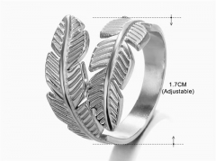 HY Wholesale Popular Rings Jewelry Stainless Steel 316L Rings-HY0159R0214