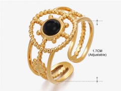 HY Wholesale Popular Rings Jewelry Stainless Steel 316L Rings-HY0159R0798