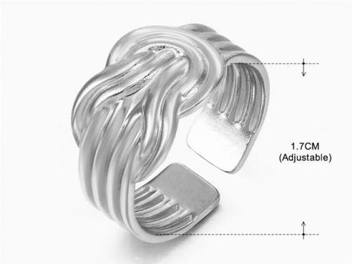 HY Wholesale Popular Rings Jewelry Stainless Steel 316L Rings-HY0159R0830