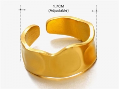 HY Wholesale Popular Rings Jewelry Stainless Steel 316L Rings-HY0159R0393