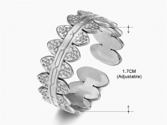 HY Wholesale Popular Rings Jewelry Stainless Steel 316L Rings-HY0159R0876