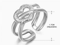 HY Wholesale Popular Rings Jewelry Stainless Steel 316L Rings-HY0159R0543