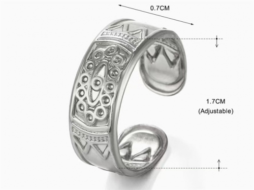 HY Wholesale Popular Rings Jewelry Stainless Steel 316L Rings-HY0159R0672