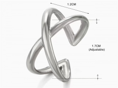 HY Wholesale Popular Rings Jewelry Stainless Steel 316L Rings-HY0159R0968