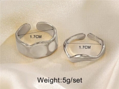 HY Wholesale Popular Rings Jewelry Stainless Steel 316L Rings-HY0159R0003