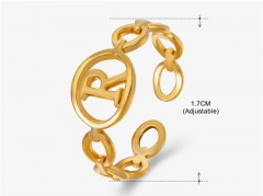 HY Wholesale Popular Rings Jewelry Stainless Steel 316L Rings-HY0159R0048