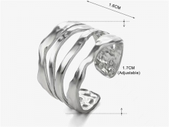 HY Wholesale Popular Rings Jewelry Stainless Steel 316L Rings-HY0159R0151