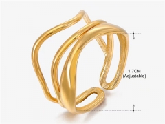 HY Wholesale Popular Rings Jewelry Stainless Steel 316L Rings-HY0159R0001